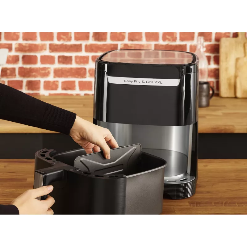 Freidora de aire Tefal Easy Fry & Grill EY8018 6,5 L 1,5 kg 1830 W pantalla táctil LCD negra de sobremesa