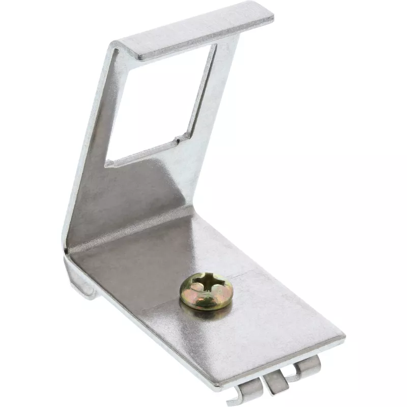 InLine Marco de montaje Keystone para carril DIN, 1 puerto, metal