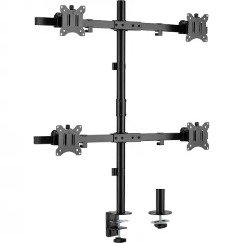 InLine Soporte de mesa para 4 pantallas TV / LED / TFT hasta 81cm 32