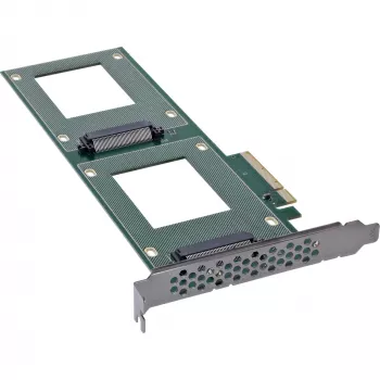 InLine 76660O Adaptador U.2 interno PCIe macho 4 Gbit/s