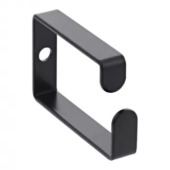 Sujetacables InLine 43x70mm metal negro — sujetacables universal, 12,3×70×55 mm