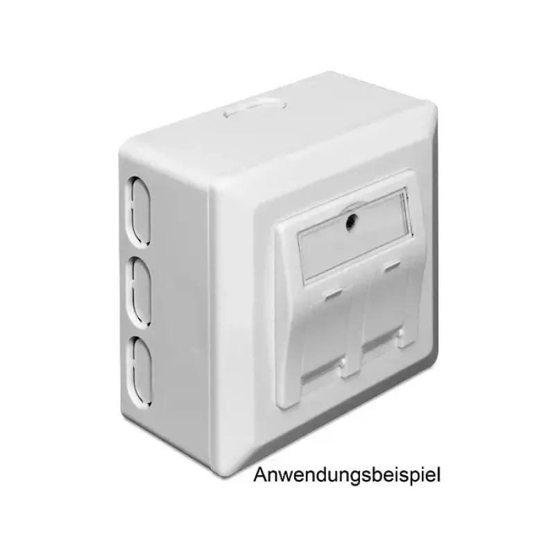 Caja de distribución eléctrica DeLOCK 86128