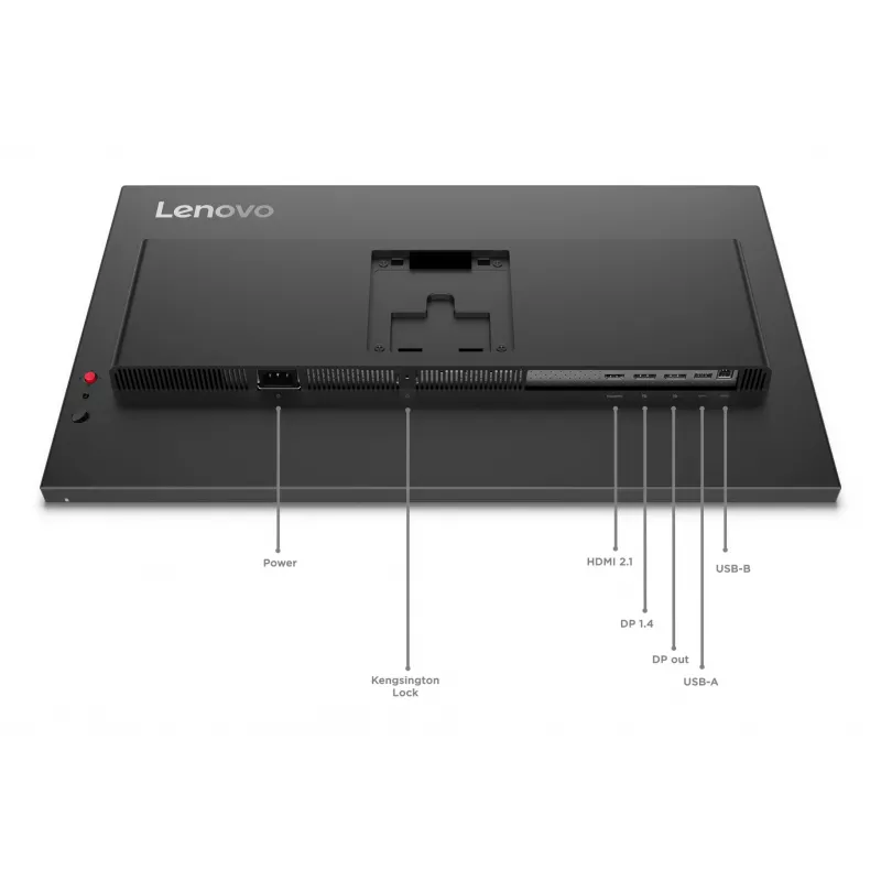 Monitor Lenovo ThinkVision P27Q-40, 68,6 cm (27 pulgadas), 2560 x 1440 píxeles, Quad HD, LED, 6 ms, negro
