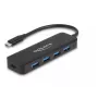DeLOCK 64170 hub USB 3.2 Gen 1 Type-C 5000 Mbit/s negro