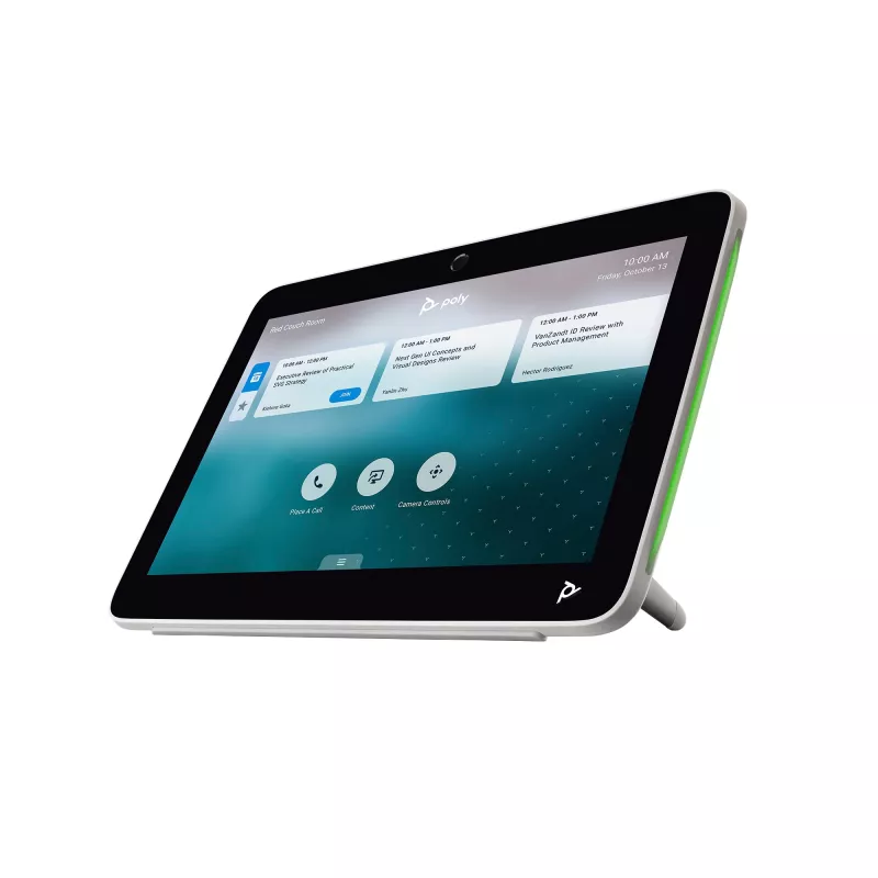 HP Poly TC10 controlador táctil blanco sin radio GSA/TAA, blanco, 1280 x 800 píxeles, 260 mm, 184 mm, 64 mm, 1,27 kg