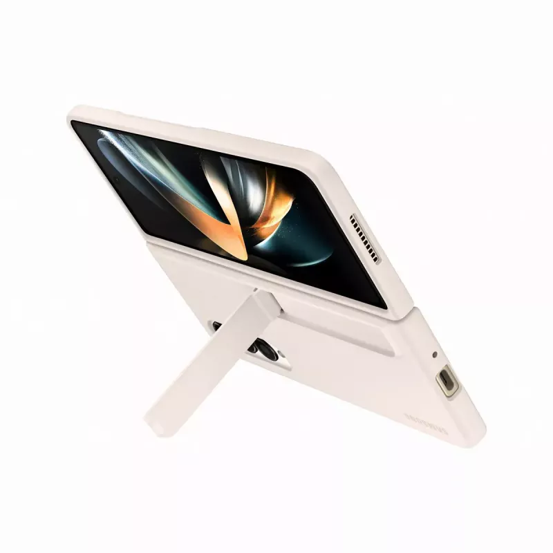 Samsung Standing Cover con lápiz para Galaxy Z Fold4, arena (EF-OF93PCUEGWW)