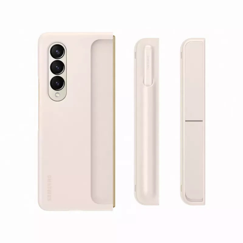 Samsung Standing Cover con lápiz para Galaxy Z Fold4, arena (EF-OF93PCUEGWW)