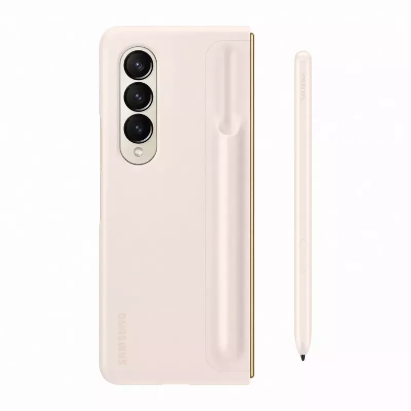 Samsung Standing Cover con lápiz para Galaxy Z Fold4, arena (EF-OF93PCUEGWW)