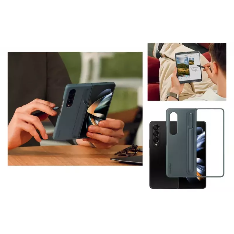 Samsung Standing Cover con lápiz para Galaxy Z Fold4, arena (EF-OF93PCUEGWW)