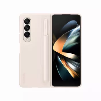 Samsung Standing Cover con lápiz para Galaxy Z Fold4, arena (EF-OF93PCUEGWW)