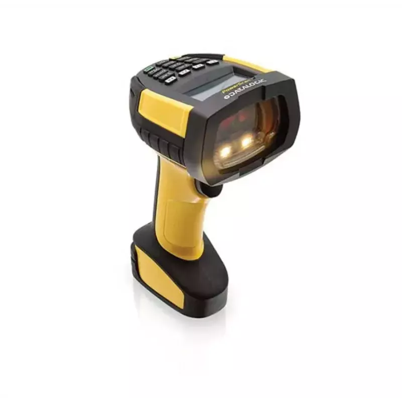 Lector de códigos de barras de mano Datalogic PM9600-DKHP433RB 1D/2D láser negro amarillo