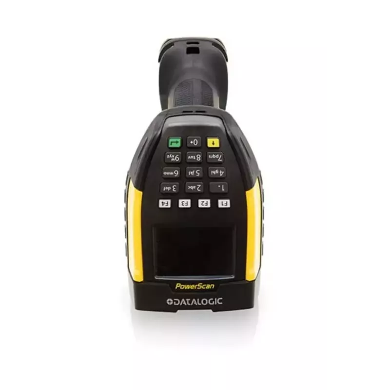 Lector de códigos de barras de mano Datalogic PM9600-DKHP433RB 1D/2D láser negro amarillo