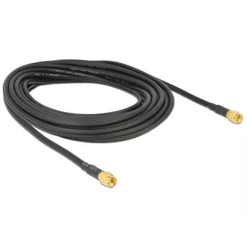 Cable coaxial DeLOCK 88893 LMR195 10 m SMA negro