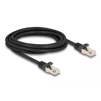 Cable Delock RJ50 macho a RJ50 macho S/FTP 3 m negro
