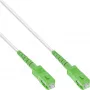 Cable InLine de fibra óptica simplex, FTTH, SC/APC8° a SC/APC8° 9/125µm OS2 1m