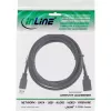 Cable de extensión USB 3.2 Gen 1 (USB 3.0) conector macho A–conector hembra A, InLine, 2 m, negro — pack de 50