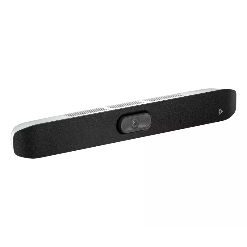 Barra de vídeo HP Poly Studio X32 todo en uno, 4K Ultra HD, 20 MP, 5 personas, Wi‑Fi, Ethernet, Bluetooth (sin fuente de alimentación, TAA)