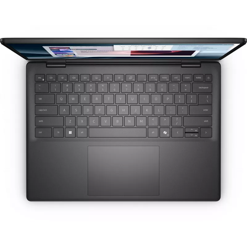 Portátil DELL Pro 14 Essential PV14255 AMD Ryzen™ 5 220 35,6 cm (14 inch) Full HD+ 16 GB DDR5-SDRAM 512 GB SSD Wi-Fi 6 (802.11ax) Windows 11 Pro alemán negro