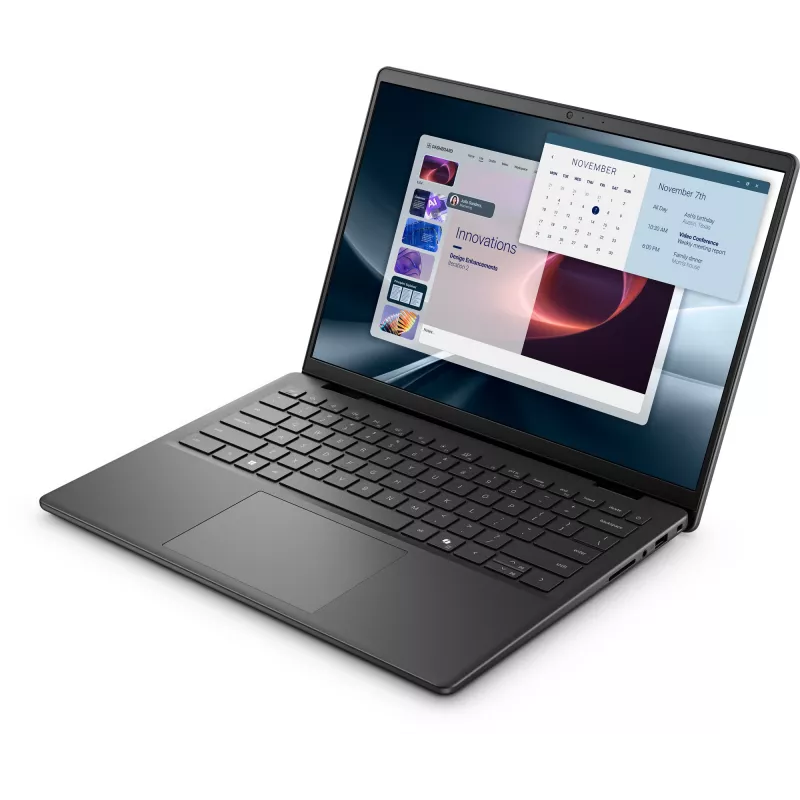 Portátil DELL Pro 14 Essential PV14255 Copilot+ PC AMD Ryzen™ AI 7 350 35,6 cm (14 inch) Full HD+ 16 GB DDR5-SDRAM 1 TB SSD Wi-Fi 6E (802.11ax) Windows 11 Pro alemán negro