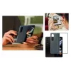 Funda para móvil Samsung EF-OF93PCBEGWW para Galaxy Z Fold4, negra, con soporte de mesa
