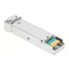 Módulo transceptor óptico SFP bidireccional Intellinet Gigabit Fiber WDM 1000Base-BX-D (LC) puerto monomodo, 120 km, BiDi WDM (RX1490/TX1550), conforme MSA para máxima compatibilidad, plateado