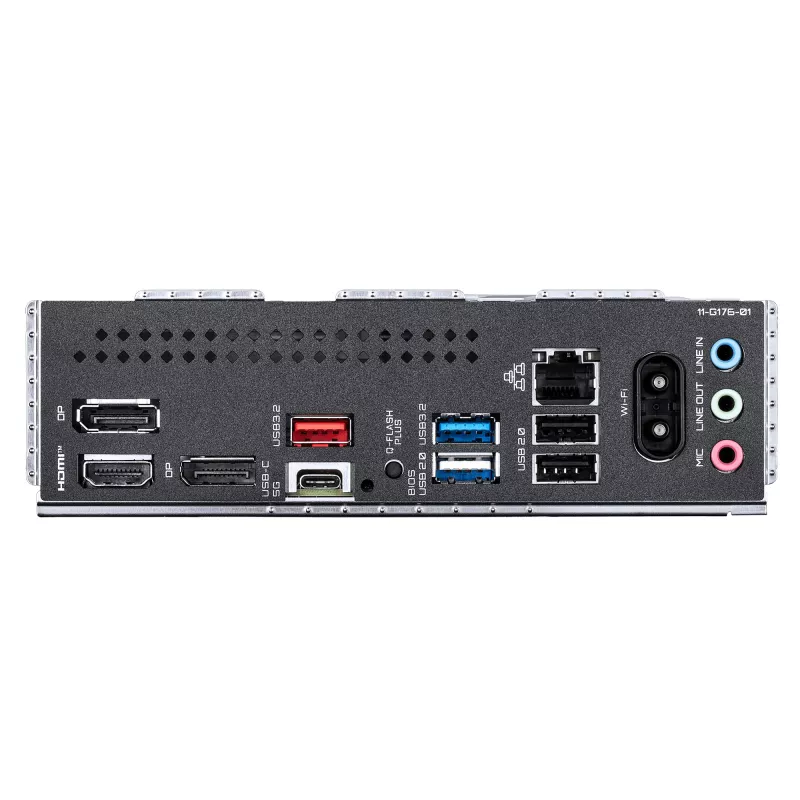 Placa base GIGABYTE B840M GAMING PLUS WIFI6E - CPU AMD Ryzen 9000, VRM 8+2+2 fases, hasta 8200MHz DDR5 (O.C), 2x PCIe 4.0 M.2, Wi-Fi 6E, 1GbE LAN, USB 3.2 Gen 2
