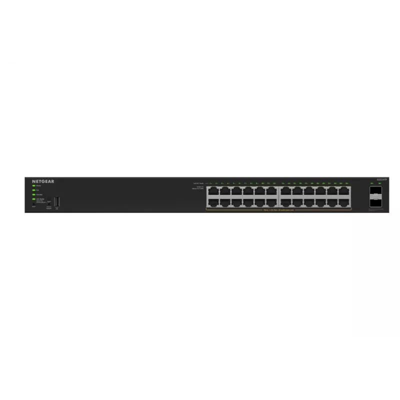 NETGEAR GS324TPv2 Managed L2/L3 Gigabit Ethernet (10/100/1000) Power over Ethernet (PoE) 1U Negro