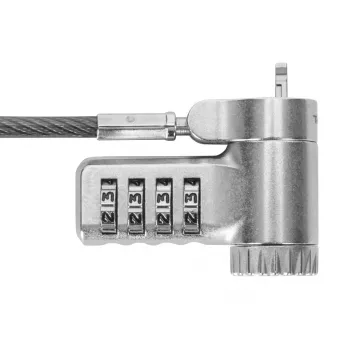 Cable de seguridad con llave Targus ASP96RGLX Plata 2 m