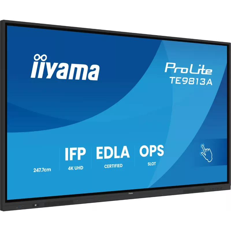 Pantalla plana interactiva IIYAMA TE9813A-B2AG 97,5