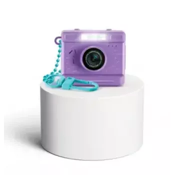 Cámara instantánea Canal Toys CLK 063 — Lila, LCD 0,96
