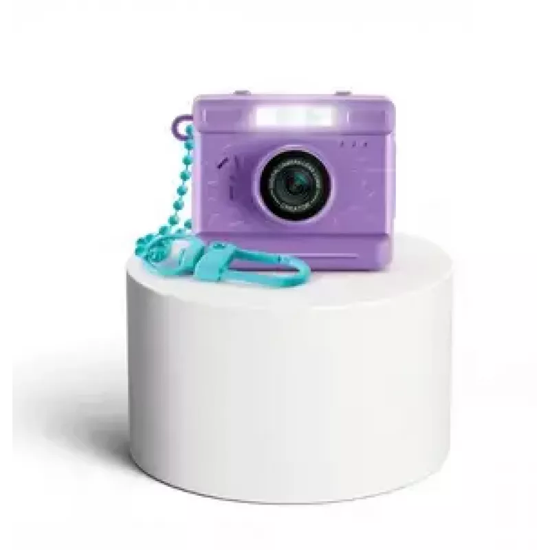 Cámara instantánea Canal Toys CLK 063 — Lila, LCD 0,96