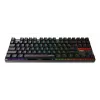 Teclado gaming mecánico Cherry MX 8.2 Pro TMR Inalámbrico Tenkeyless 88 teclas RGB USB + RF + Bluetooth QWERTY US International Negro