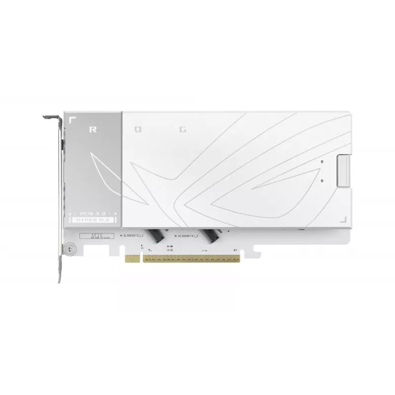 Placa base ASUS ROG CROSSHAIR X870E GLACIAL — AMD X870E, zócalo AM5, E-ATX, DDR5, hasta 256 GB, Wi‑Fi 7, Ethernet 10Gb