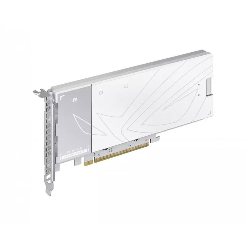 Placa base ASUS ROG CROSSHAIR X870E GLACIAL — AMD X870E, zócalo AM5, E-ATX, DDR5, hasta 256 GB, Wi‑Fi 7, Ethernet 10Gb