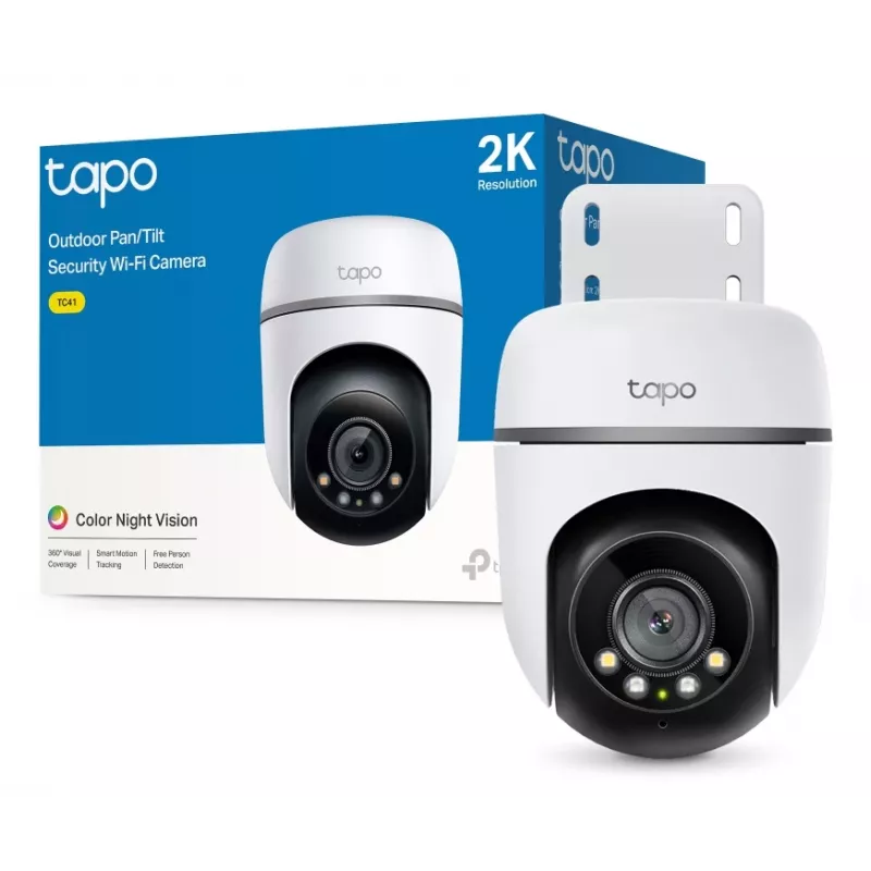 TP-Link Tapo TC41 V2 Cámara de vigilancia IP tipo domo Interior y exterior 2304 x 1296 píxeles Techo/Pared/Mástil