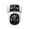 Cámara de vigilancia IP tipo domo TP-Link Tapo TC47 – 2304×1296, objetivo de 6 mm, 360° horizontal, interior/exterior, montaje en techo, por cable y Wi‑Fi