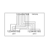 Duplicador de puerto ISDN InLine 1x conector macho RJ45 / 2x conector hembra RJ45 con cable 69932A