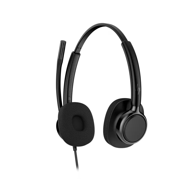 Auriculares estéreo con cable HP Poly Mission 425 Classic USB, over-ear, 126 g