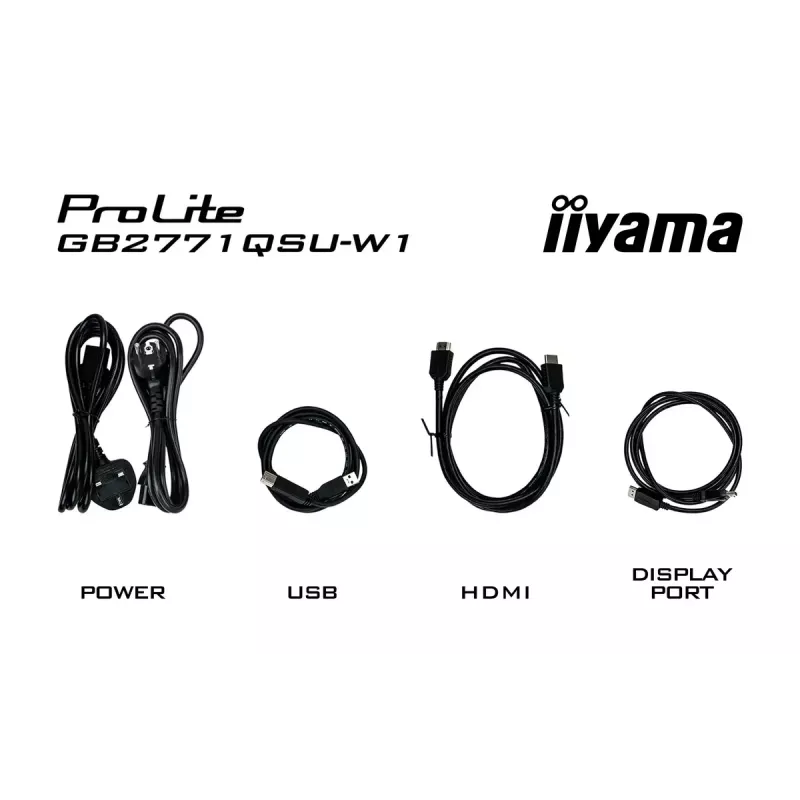 Monitor iiyama G-MASTER GB2771QSU-W1 de 27