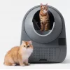 Arenero autolimpiable para gatos Catlink Pro-X Luxury — capacidad de 65 L, gris, 580×600 mm