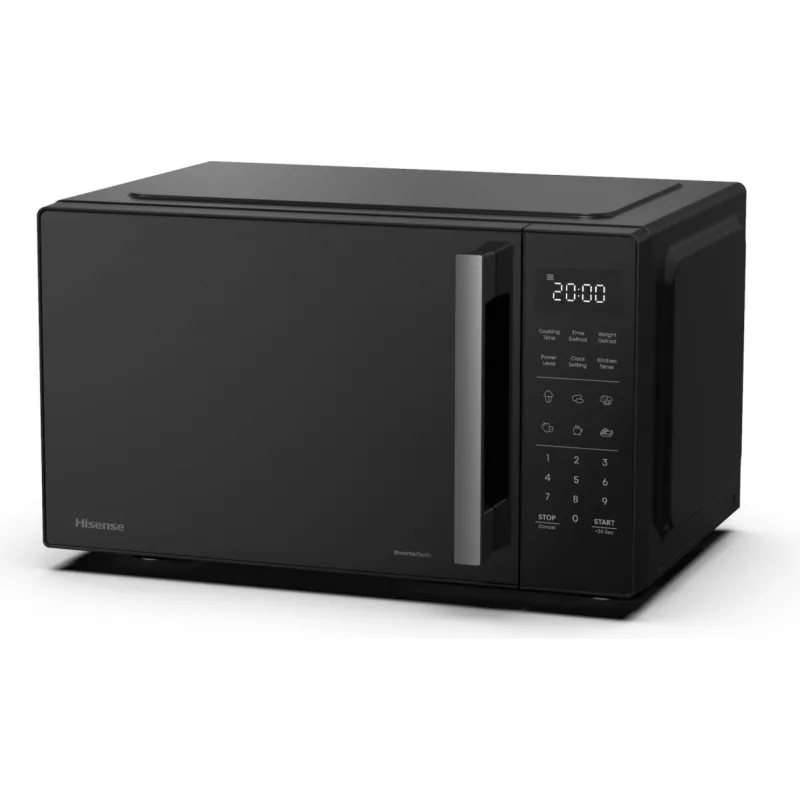 Hisense H23MOBS4HI negro microondas solo encimera 23 L 900 W