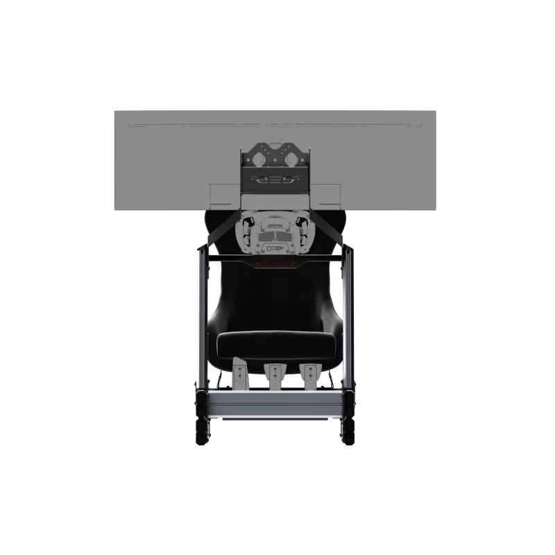 Res-Tech SMART COCKPIT + GT SITZ (PACK), cockpit de carreras, negro, gris, acrilonitrilo butadieno estireno (ABS), aluminio, 52 kg, Italia