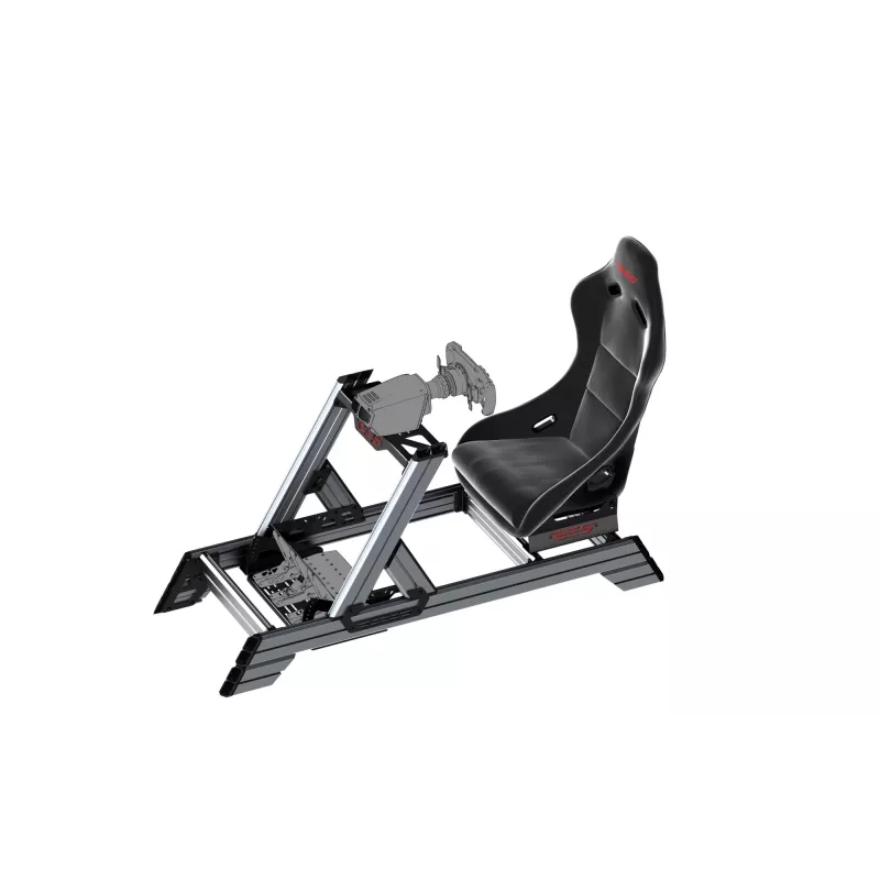 Res-Tech SMART COCKPIT + GT SITZ (PACK), cockpit de carreras, negro, gris, acrilonitrilo butadieno estireno (ABS), aluminio, 52 kg, Italia