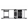 Res-Tech SMART COCKPIT, cockpit de carreras, negro, gris, acrilonitrilo butadieno estireno (ABS), aluminio, 42 kg, Italia