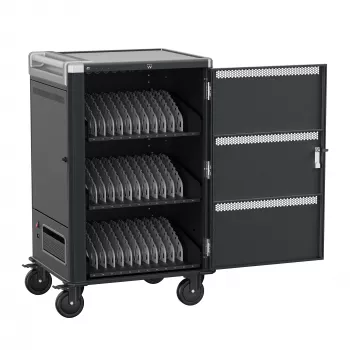 Ewent EW1701 carro/armario para dispositivos portátiles armario portátil para dispositivos negro, gris