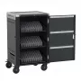 Ewent EW1701 carro/armario para dispositivos portátiles armario portátil para dispositivos negro, gris