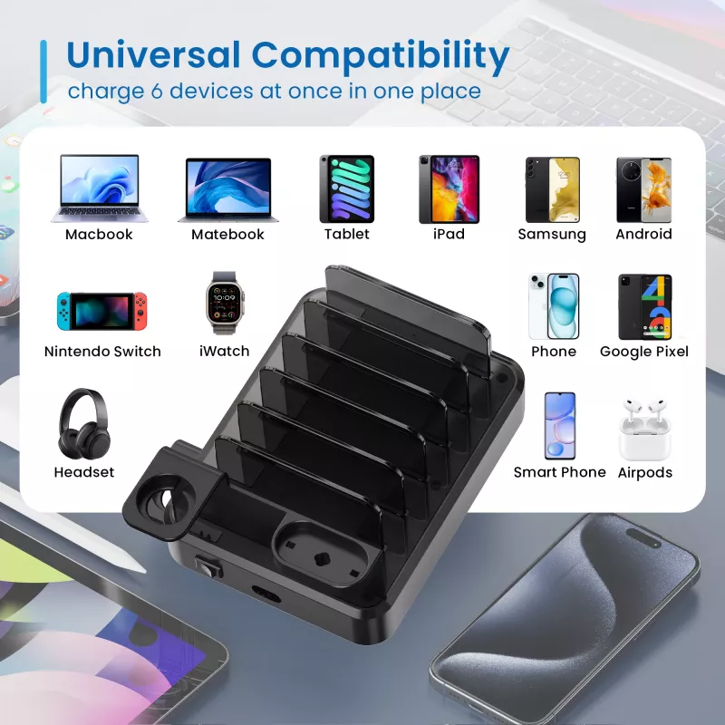 Ewent EW1335 cargador para dispositivos móviles universal negro carga rápida AC interior