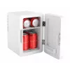 Mini nevera con espejo de maquillaje LED Elle ESDAF01WHEU 6 L blanca