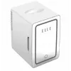 Mini nevera con espejo de maquillaje LED Elle ESDAF01WHEU 6 L blanca