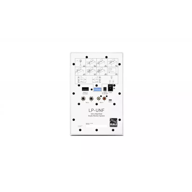 Kali Audio LP-UNF monitores de estudio Bluetooth, blanco (par)